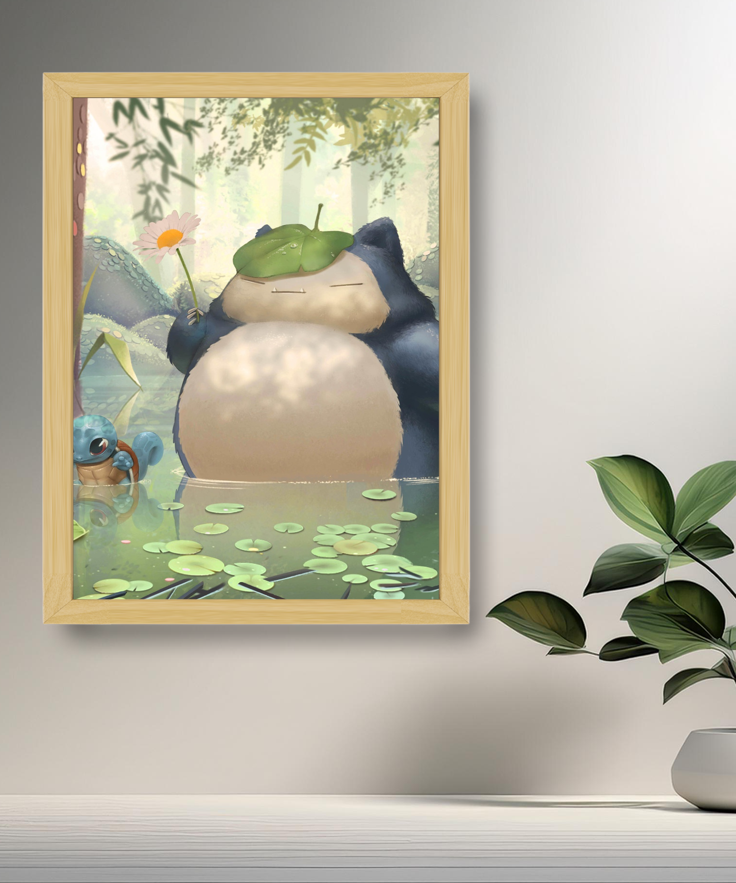 Cadre photo de Ronflex Pokémon