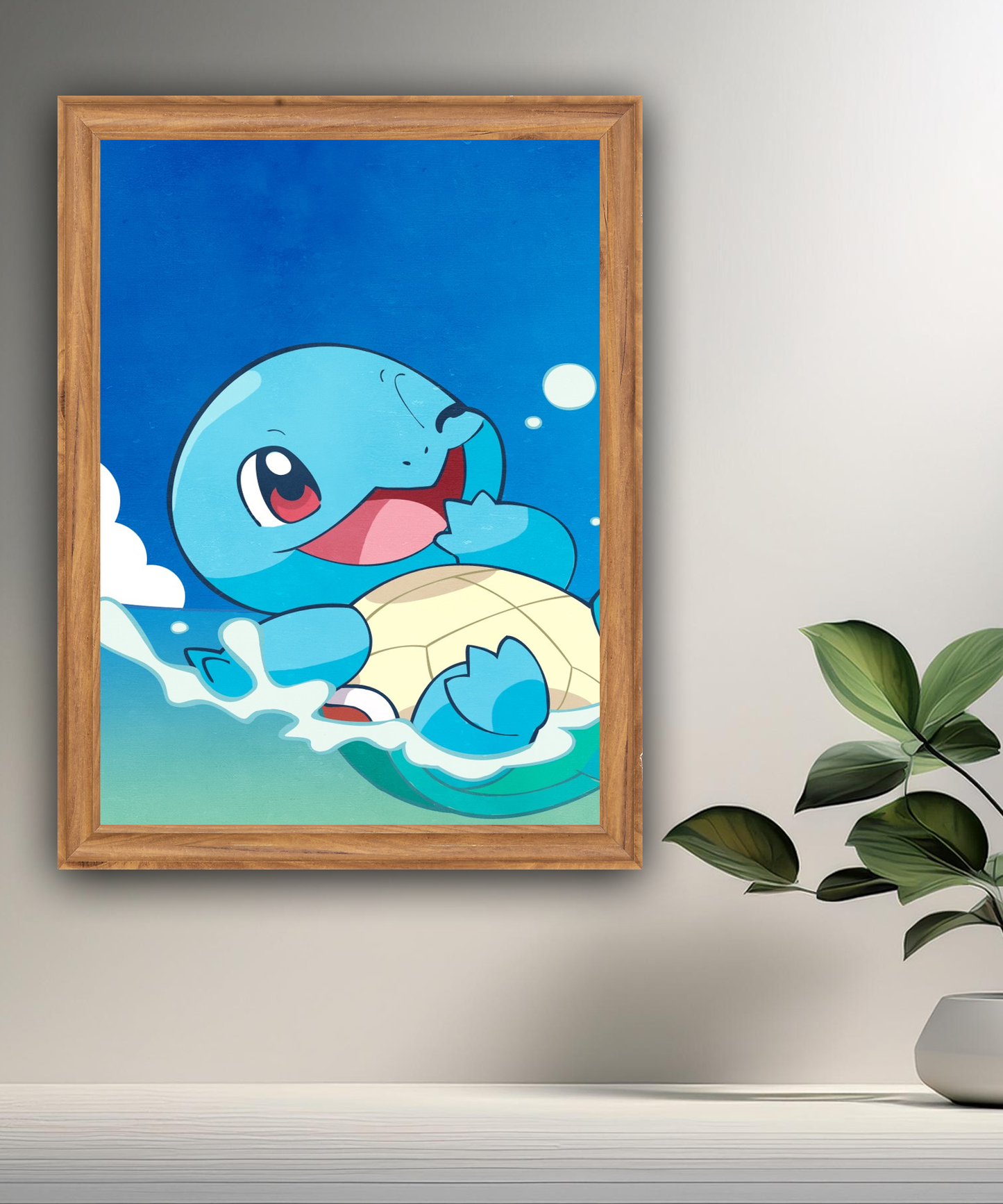 Cadre photo de Carapuce Pokémon