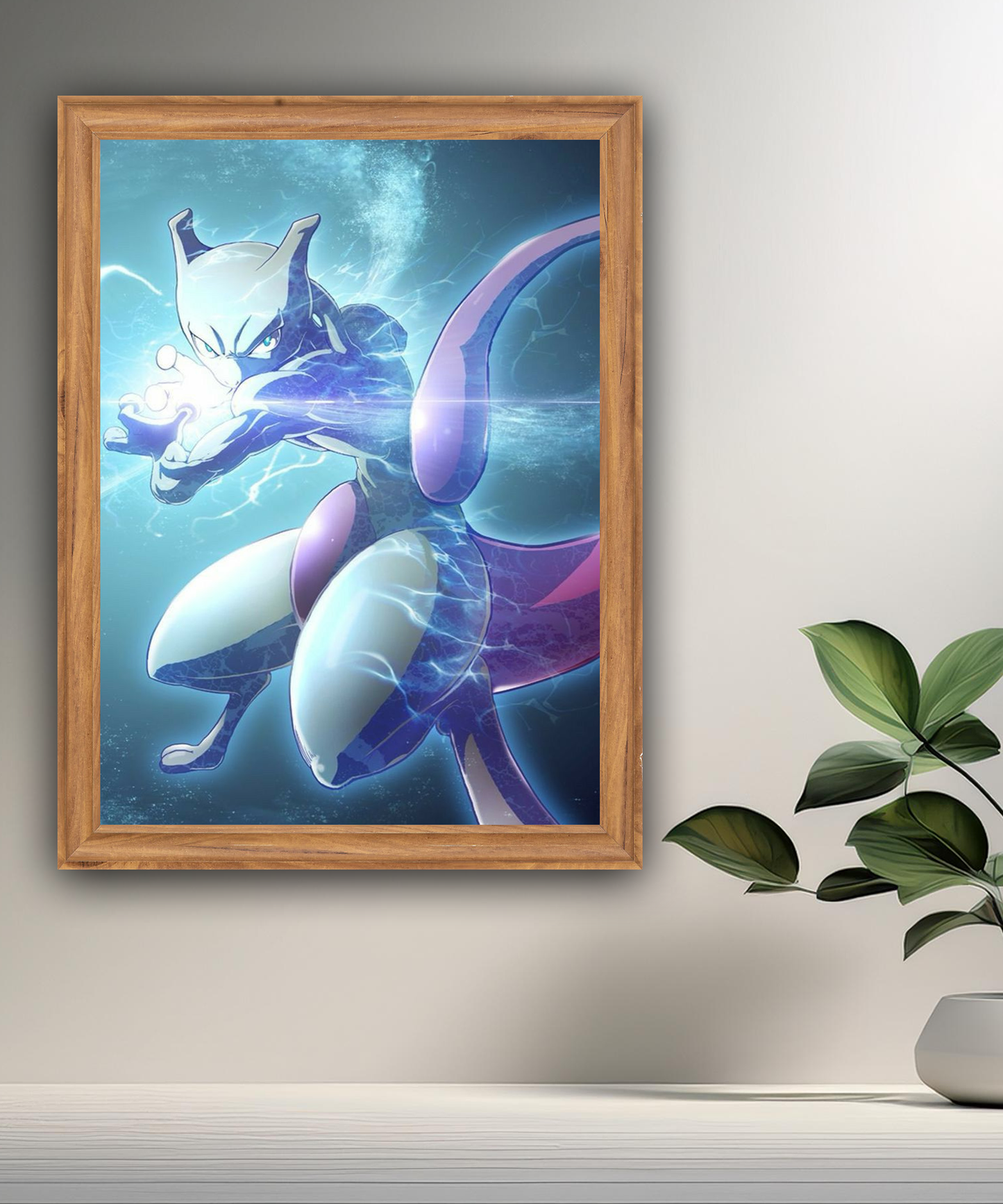 Cadre photo de Mewtwo Pokémon