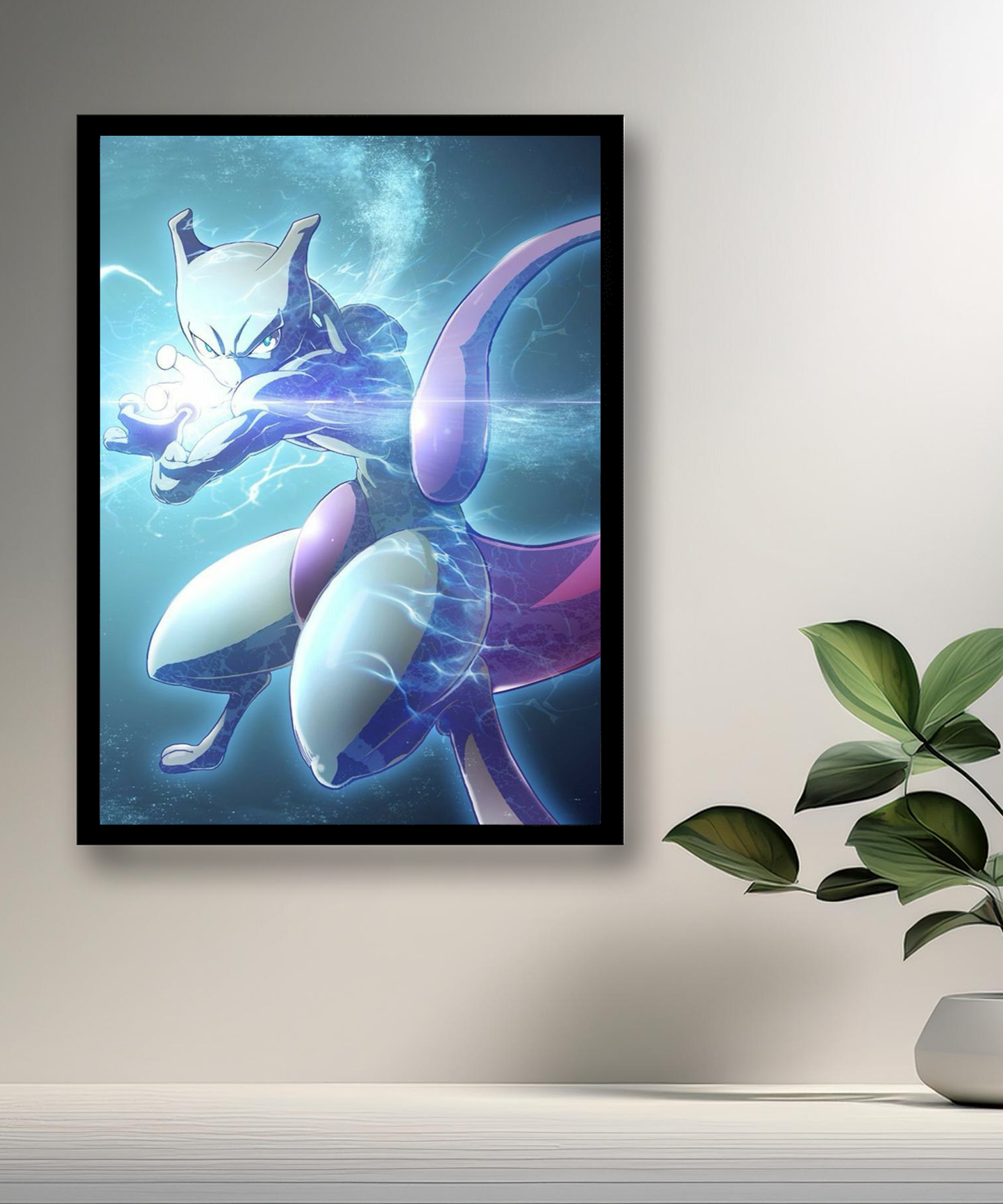 Cadre photo de Mewtwo Pokémon