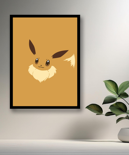 Cadre photo de Evoli Pokémon