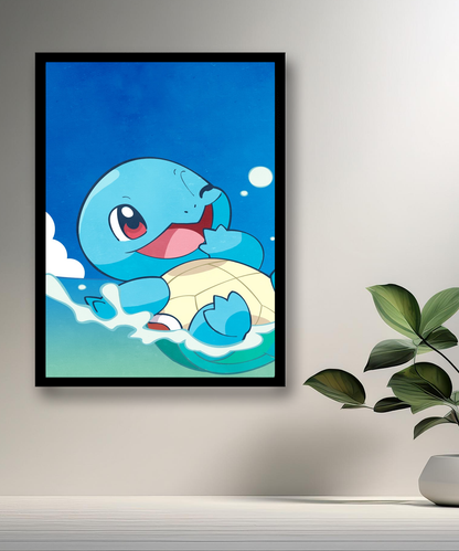 Cadre photo de Carapuce Pokémon