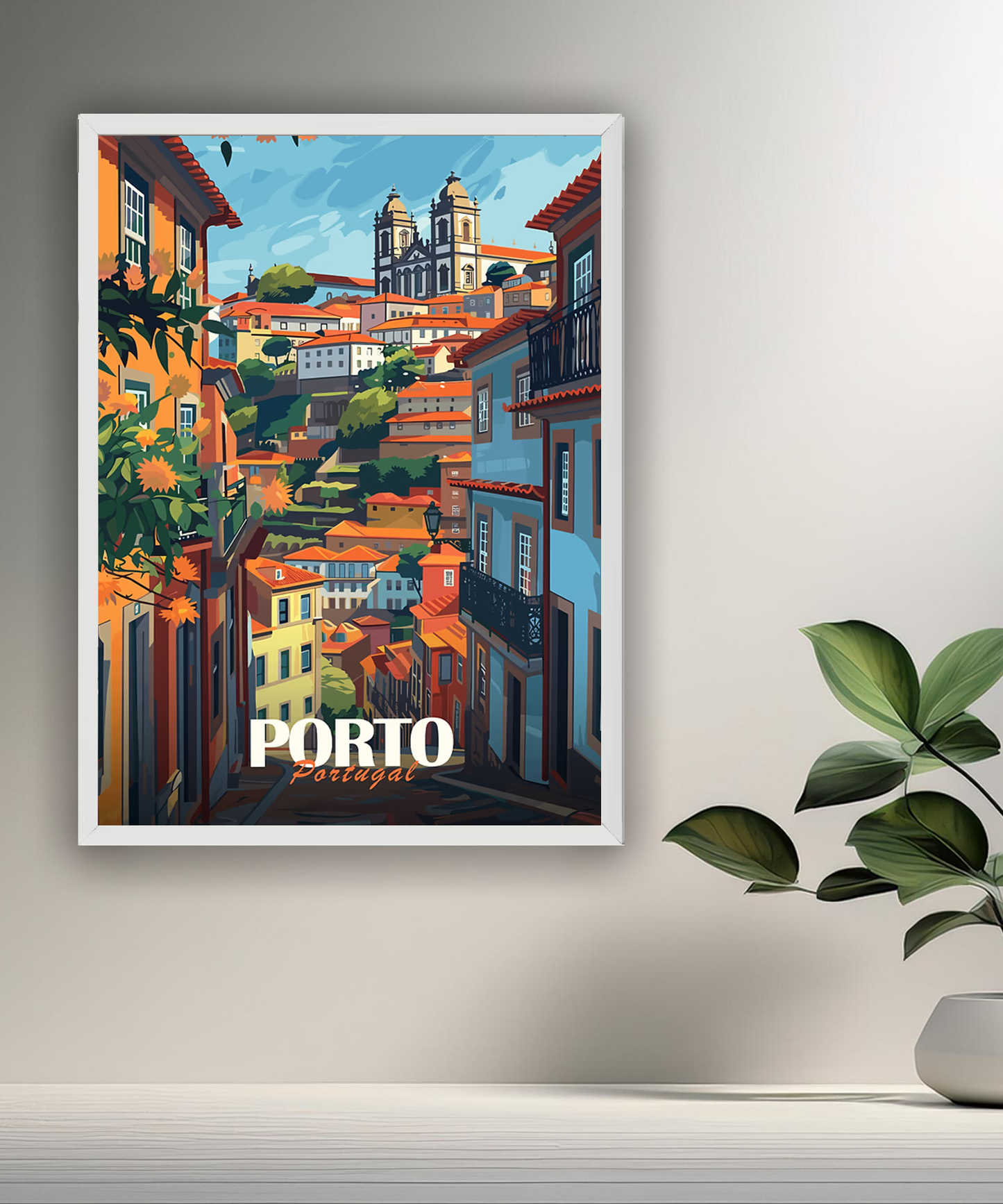 Cadre photo Porto Portugal