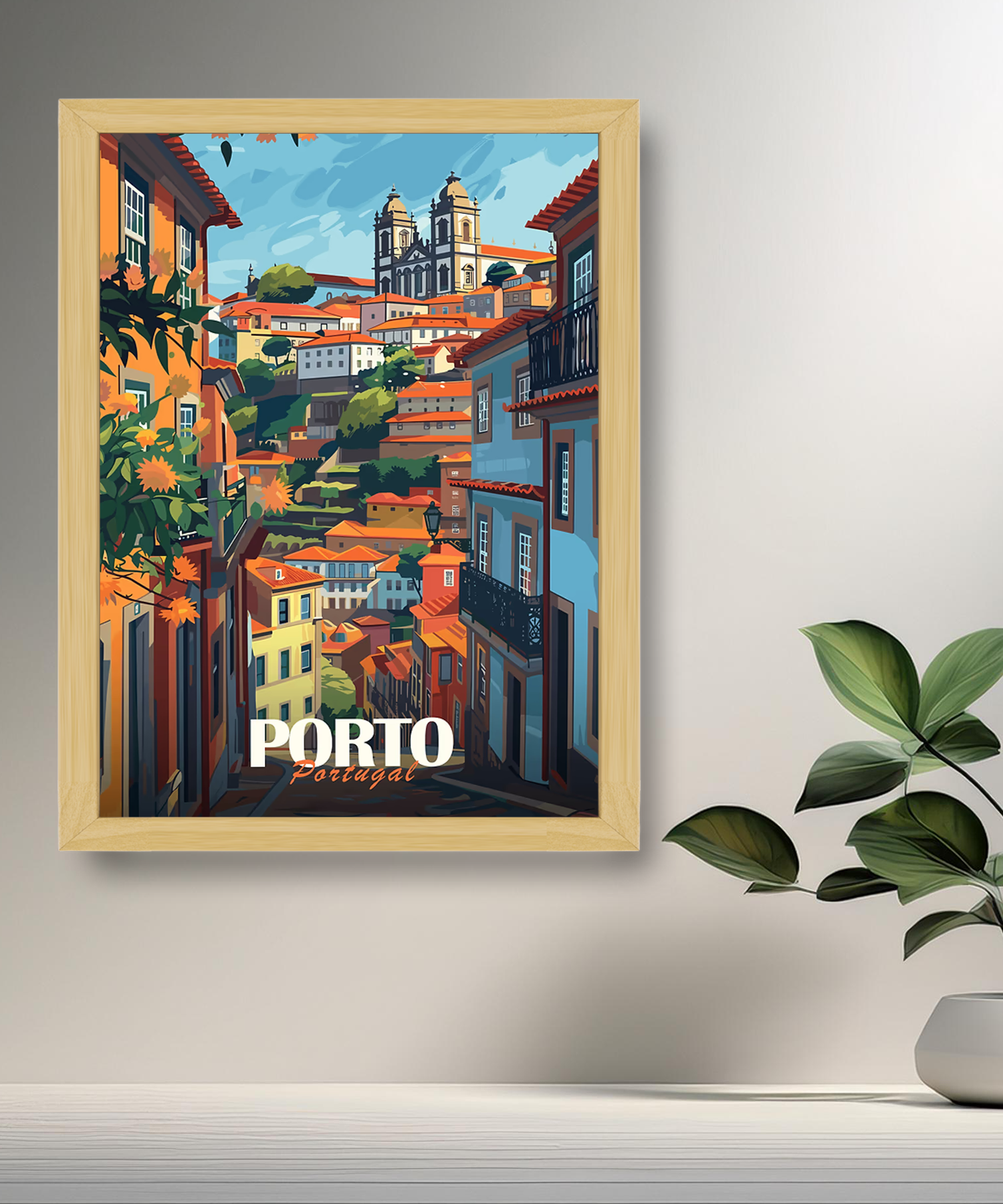Cadre photo Porto Portugal