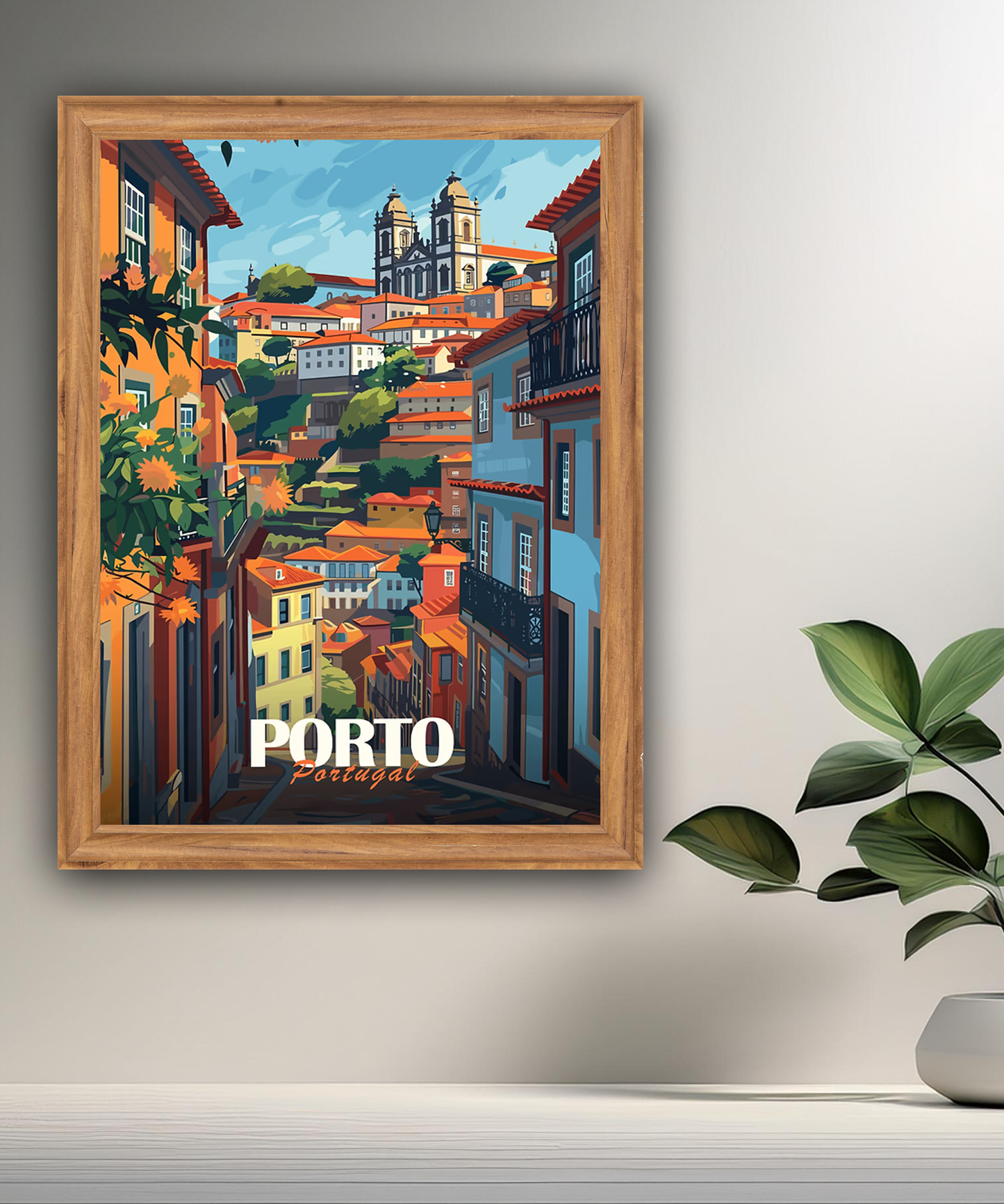 Cadre photo Porto Portugal