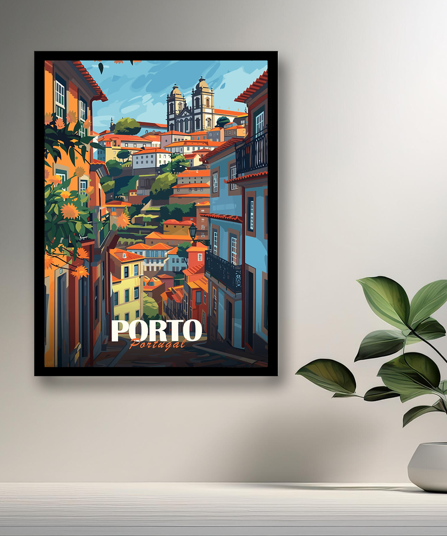 Cadre photo Porto Portugal