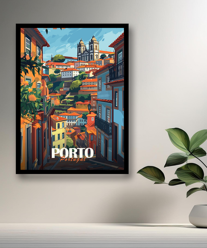 Cadre photo Porto Portugal