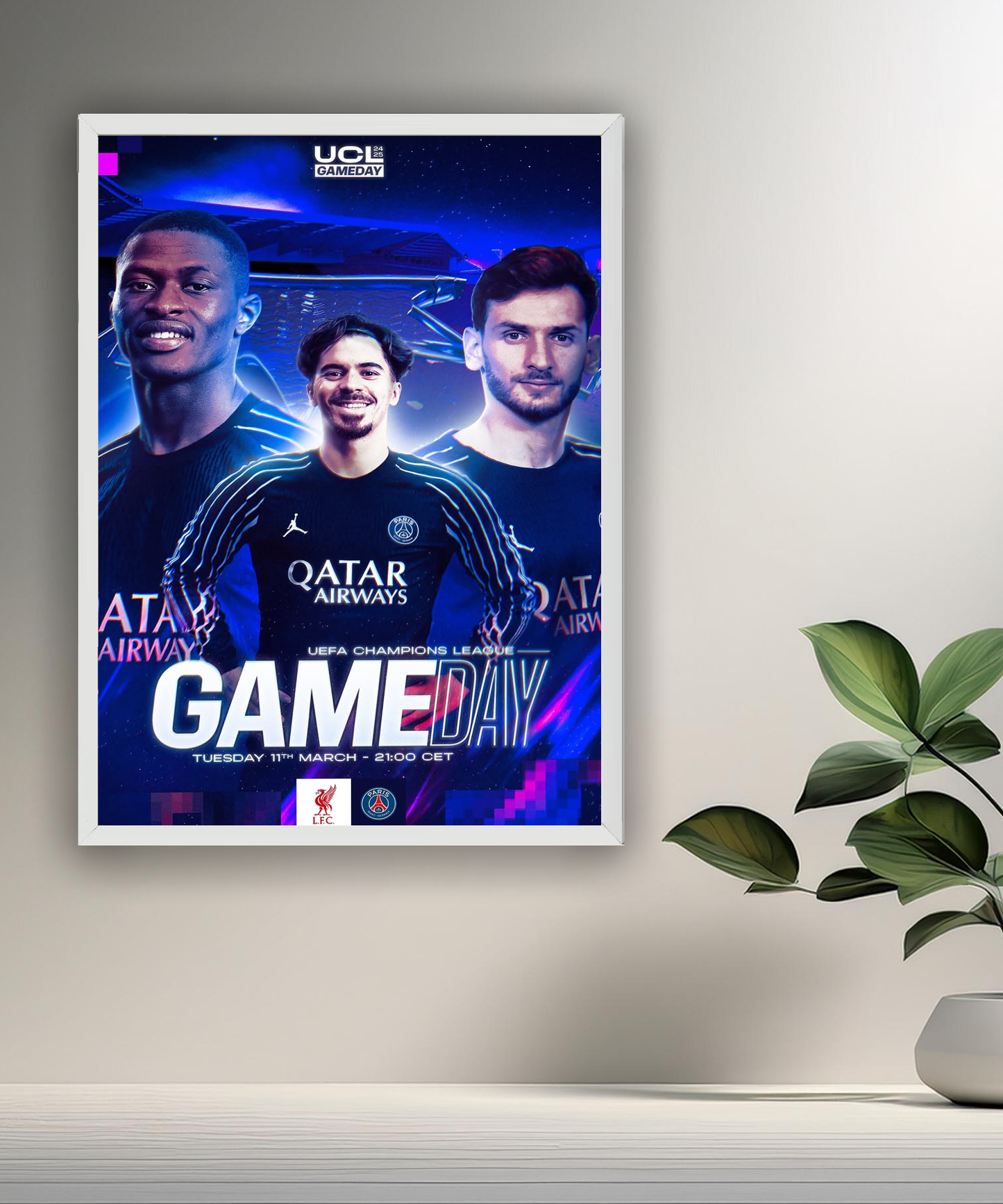 Cadre photo de PSG vs Liverpool