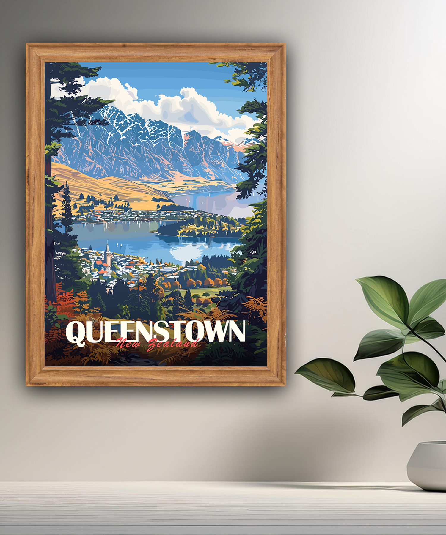 Cadre photo Queenstown New Zealand