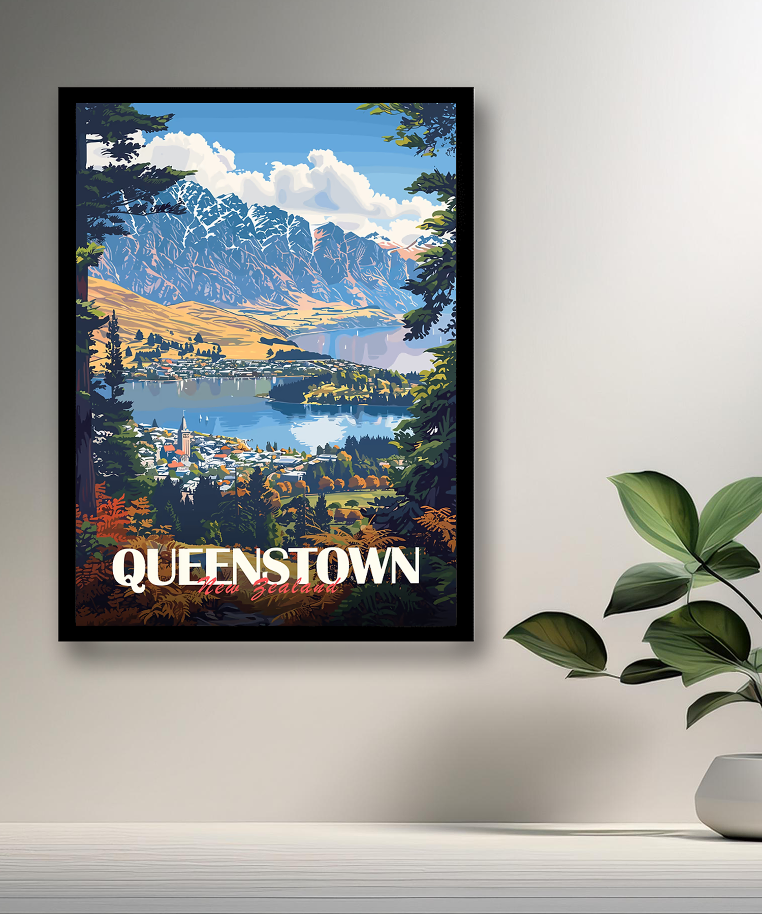 Cadre photo Queenstown New Zealand