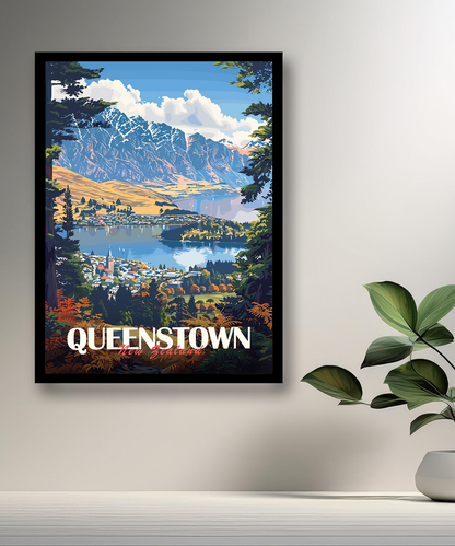 Cadre photo Queenstown New Zealand