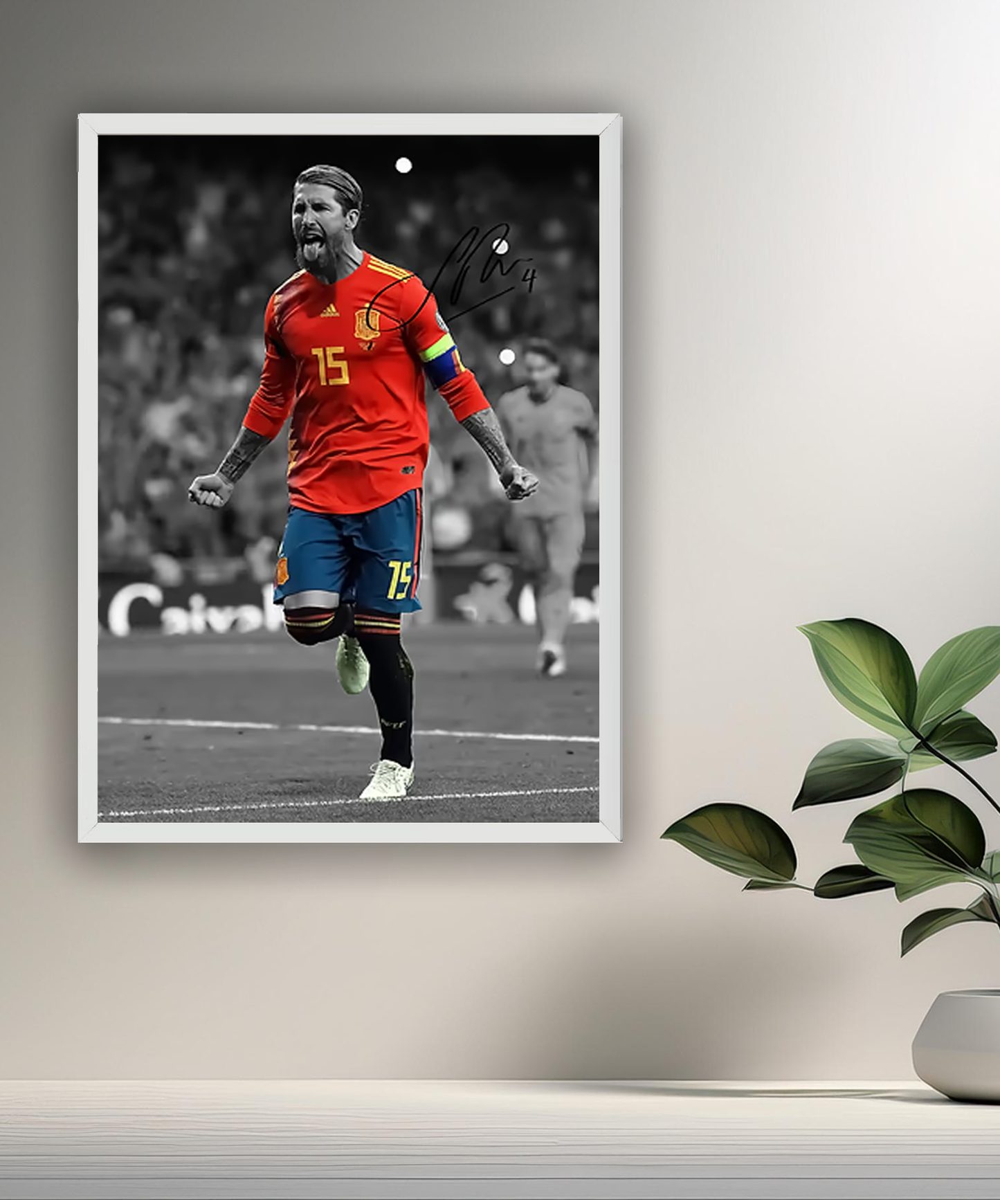 Cadre photo de Sergio Ramos