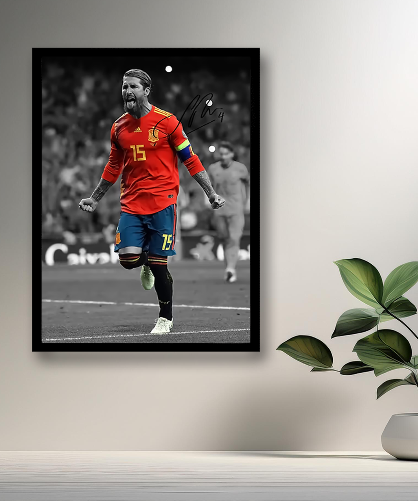 Cadre photo de Sergio Ramos
