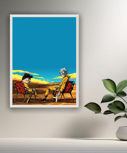 Cadre photo de Rick et Morty