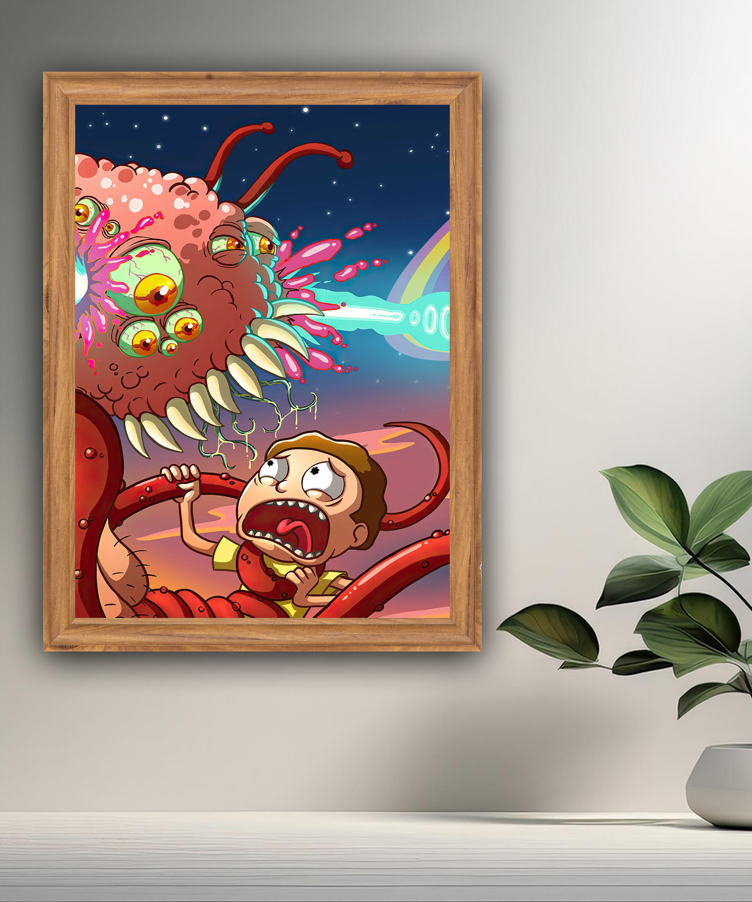 Cadre photo de Rick et Morty