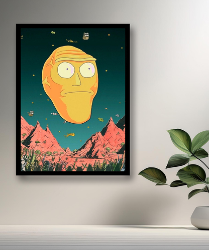 Cadre photo de Rick et Morty