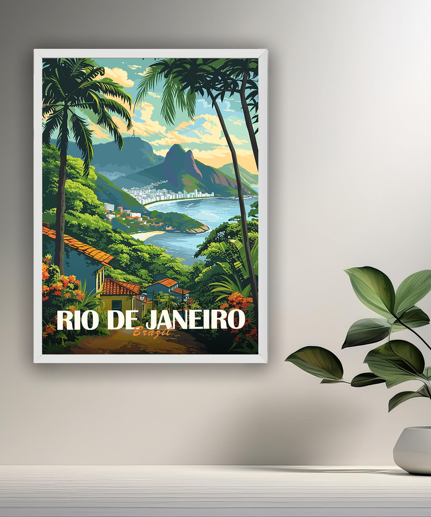 Cadre photo Rio de Janeiro Brazil