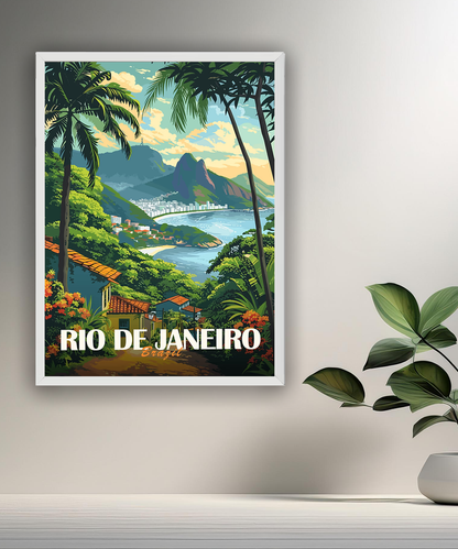 Cadre photo Rio de Janeiro Brazil