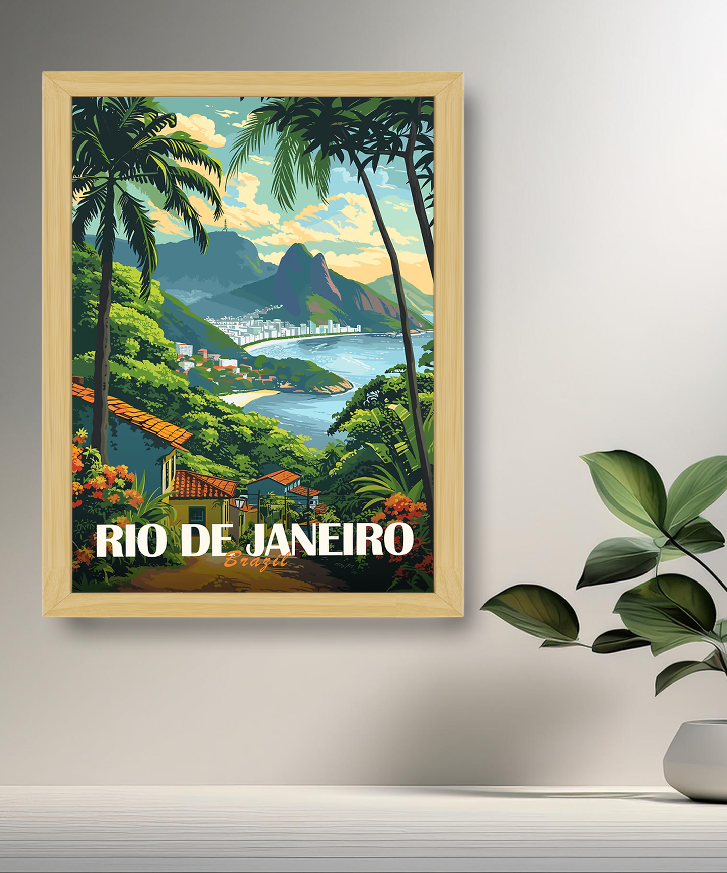 Cadre photo Rio de Janeiro Brazil