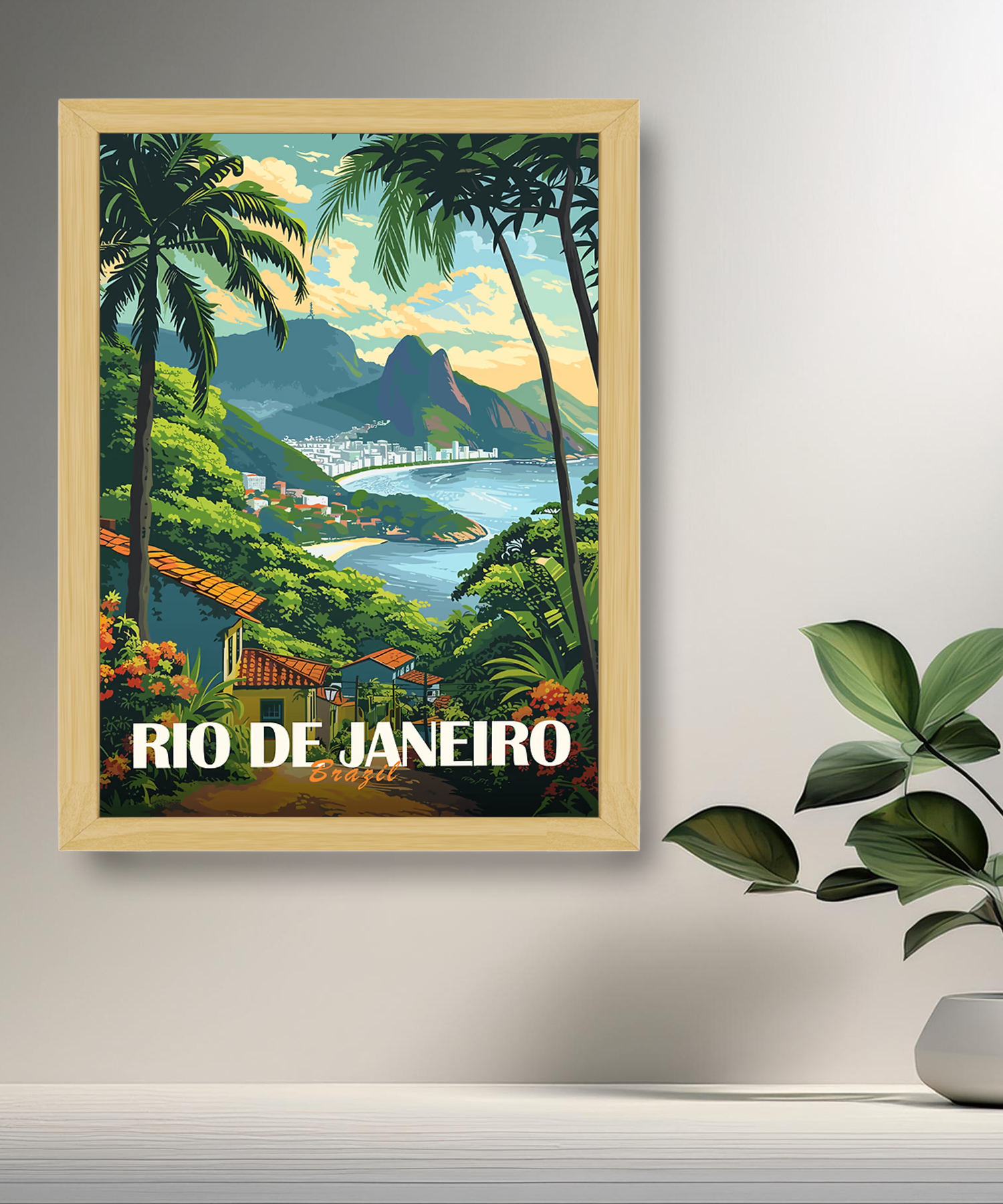 Cadre photo Rio de Janeiro Brazil