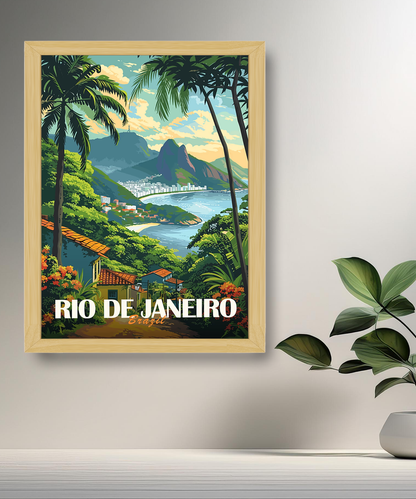 Cadre photo Rio de Janeiro Brazil