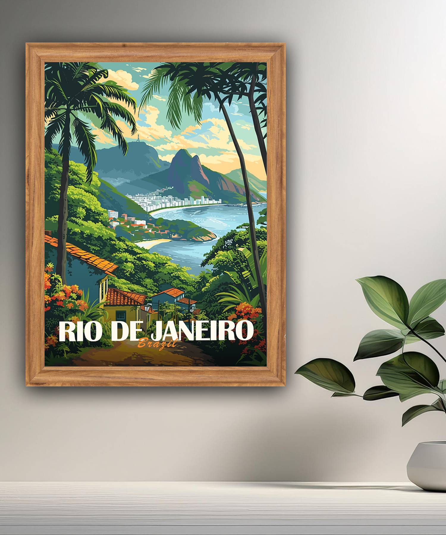 Cadre photo Rio de Janeiro Brazil