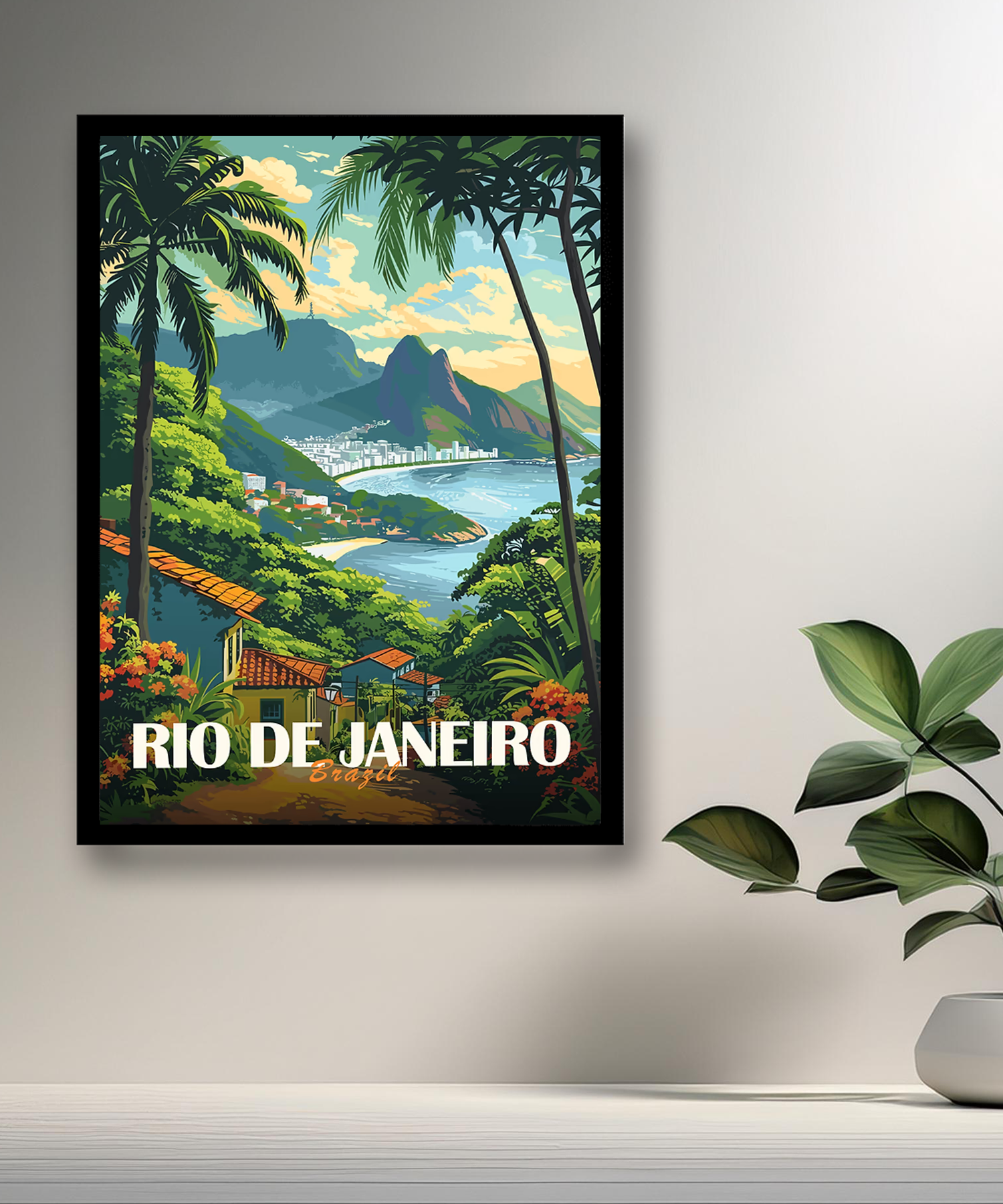 Cadre photo Rio de Janeiro Brazil