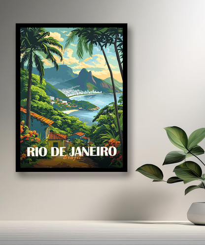 Cadre photo Rio de Janeiro Brazil