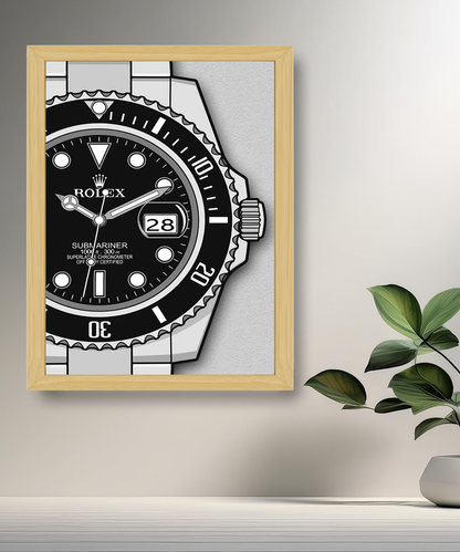 Cadre photo Rolex