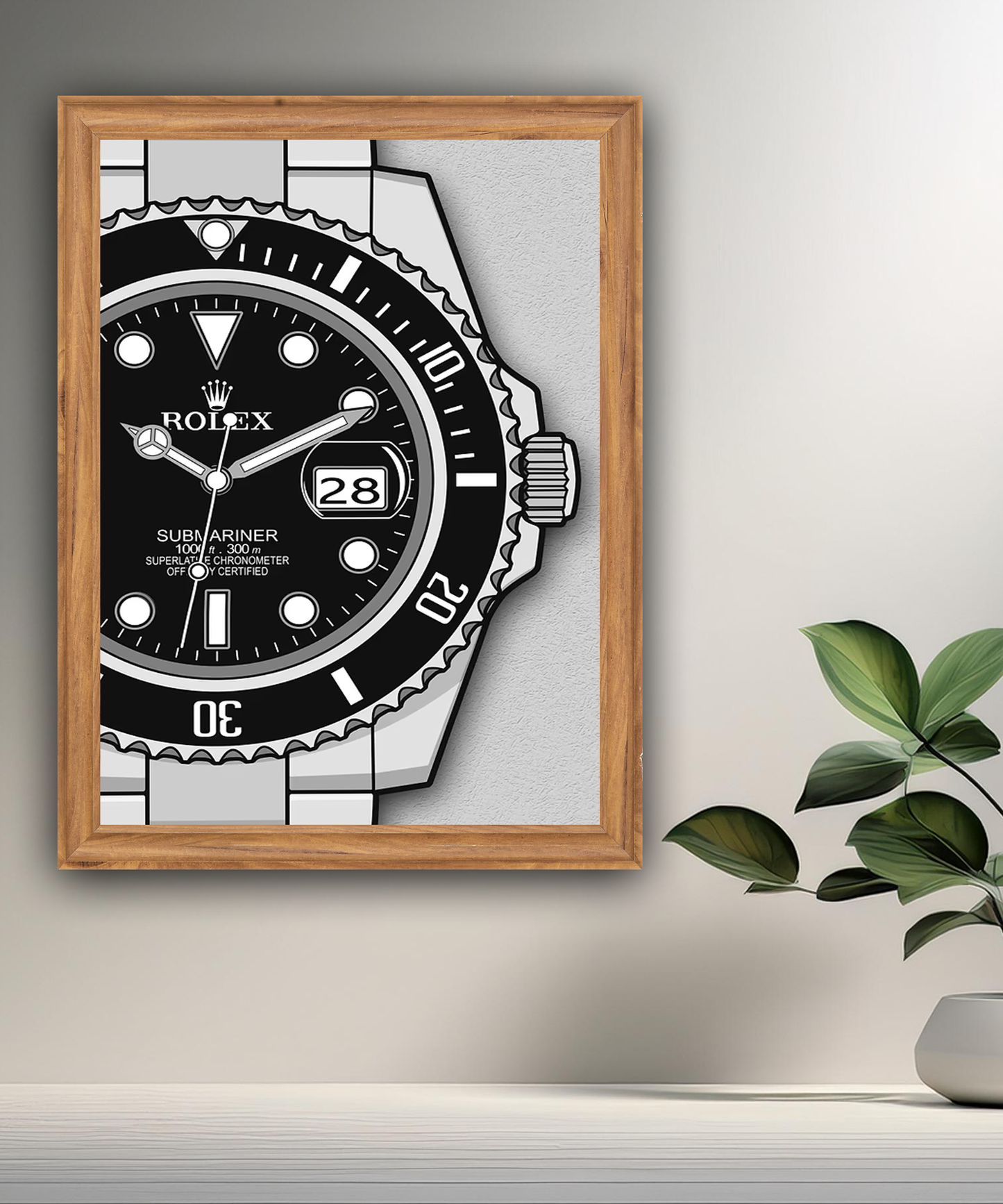 Cadre photo Rolex