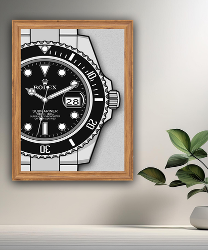 Cadre photo Rolex