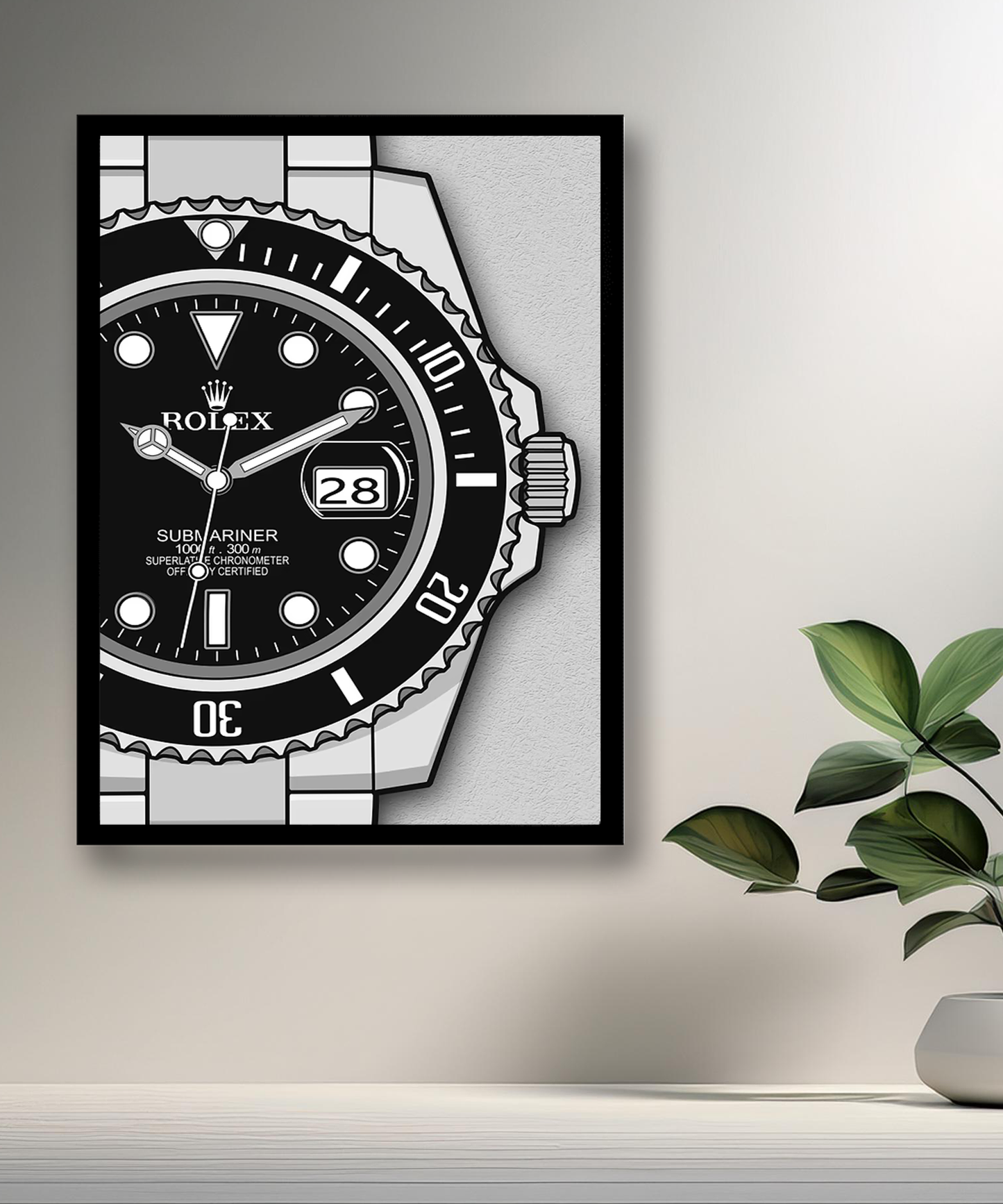 Cadre photo Rolex