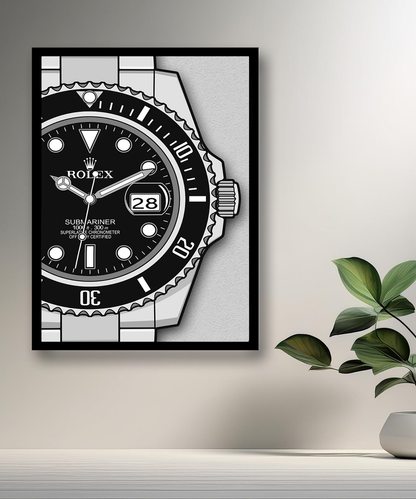 Cadre photo Rolex