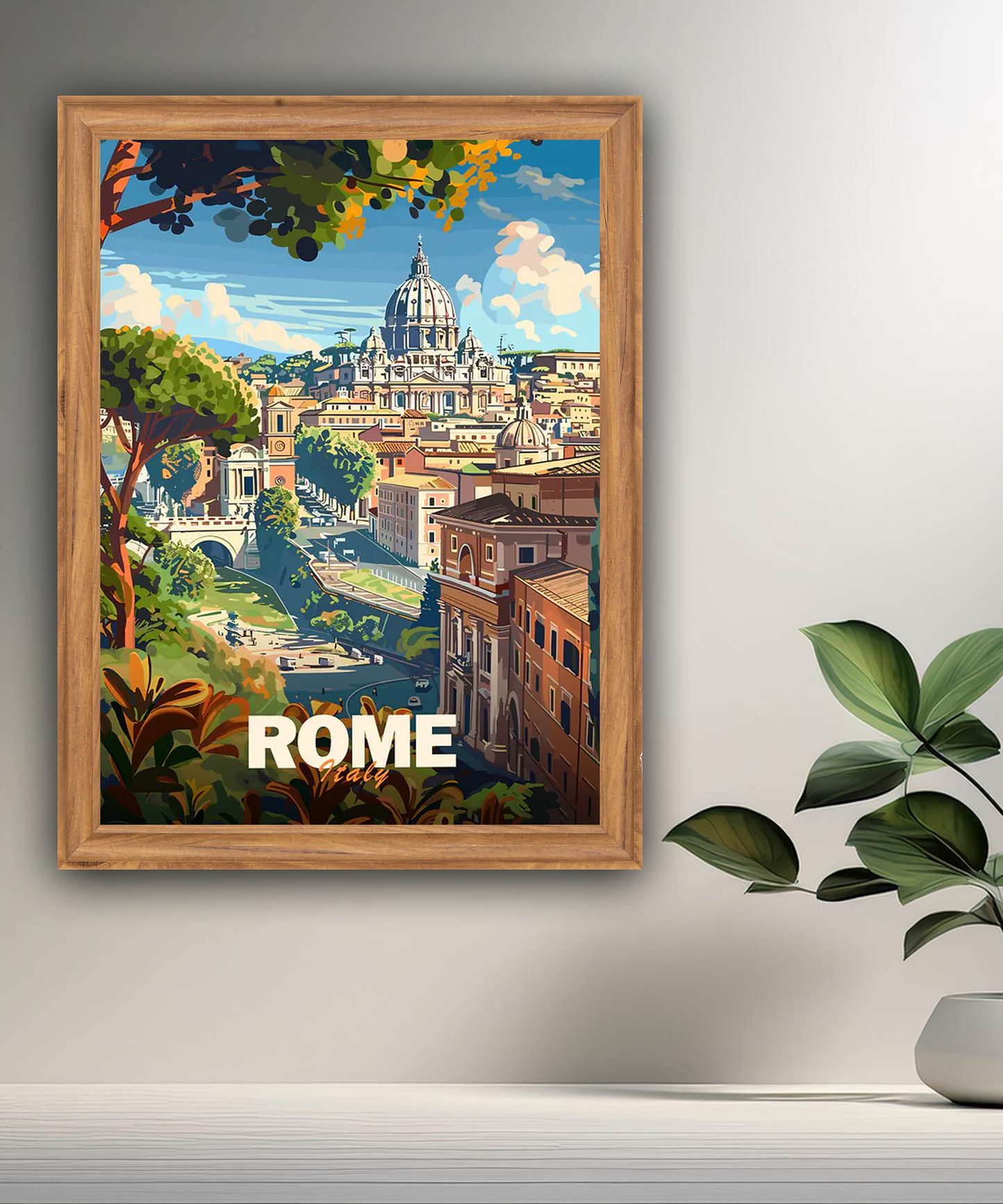 Cadre photo Rome Italy