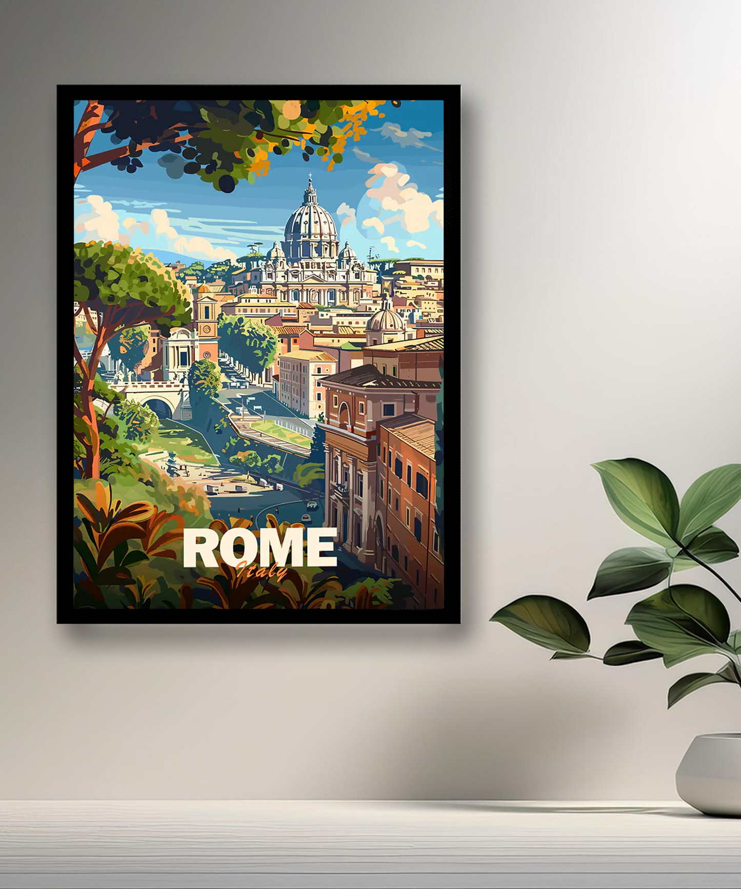 Cadre photo Rome Italy