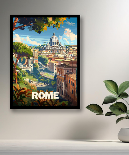 Cadre photo Rome Italy