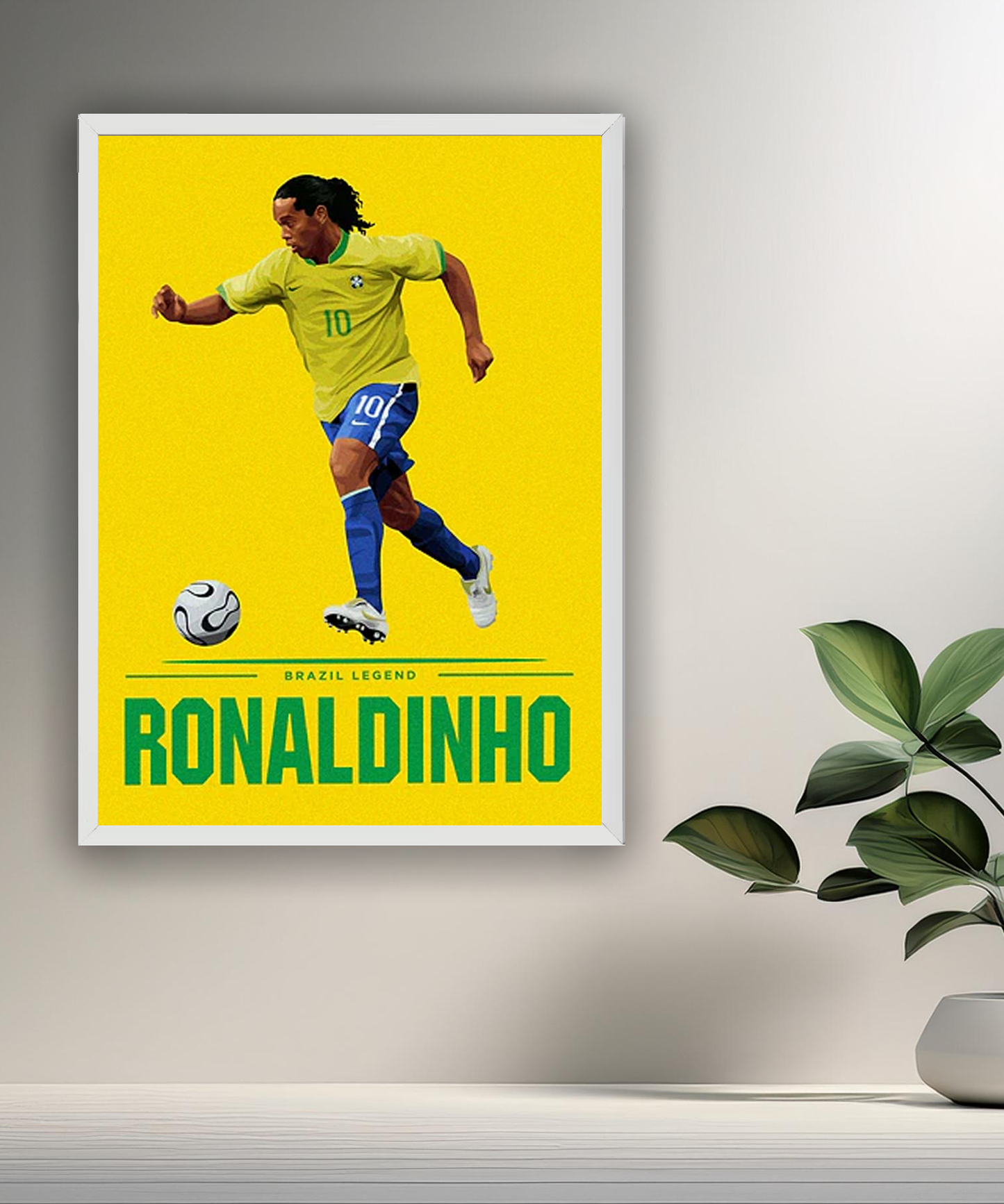 Cadre photo de Ronaldinho