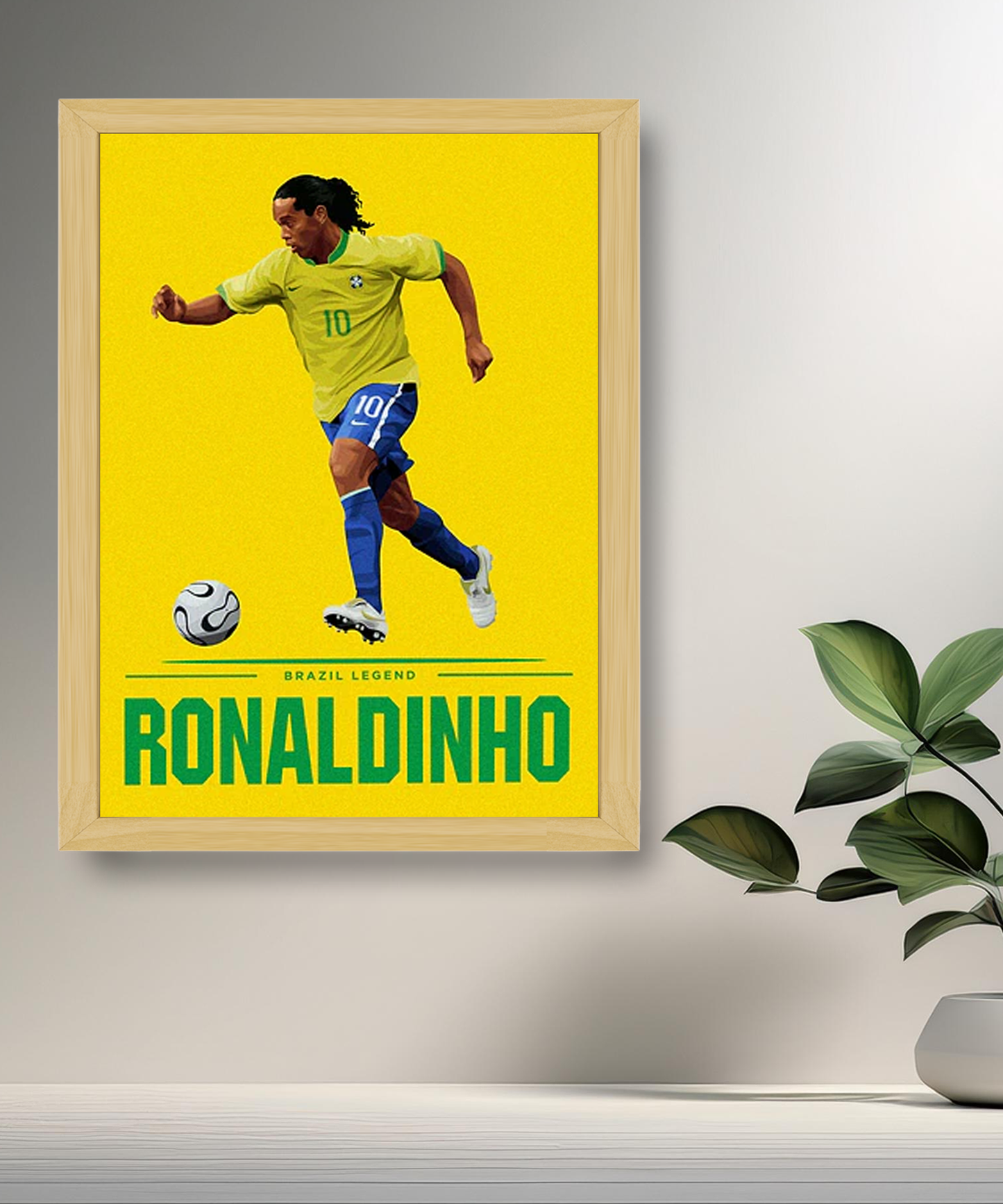 Cadre photo de Ronaldinho