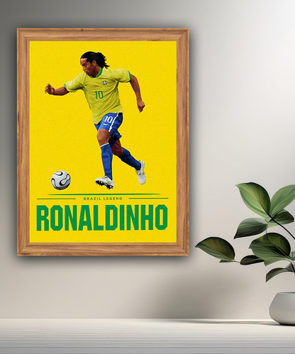 Cadre photo de Ronaldinho