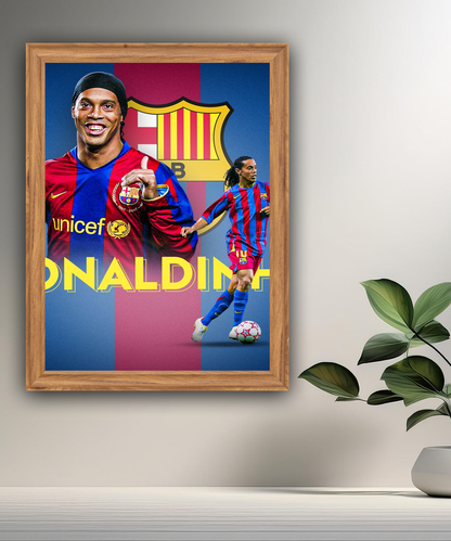 Cadre photo de Ronaldinho
