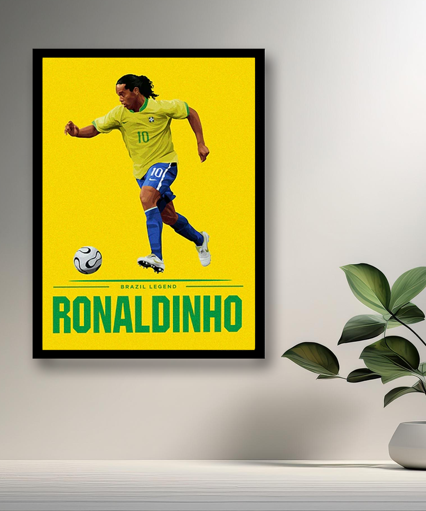 Cadre photo de Ronaldinho