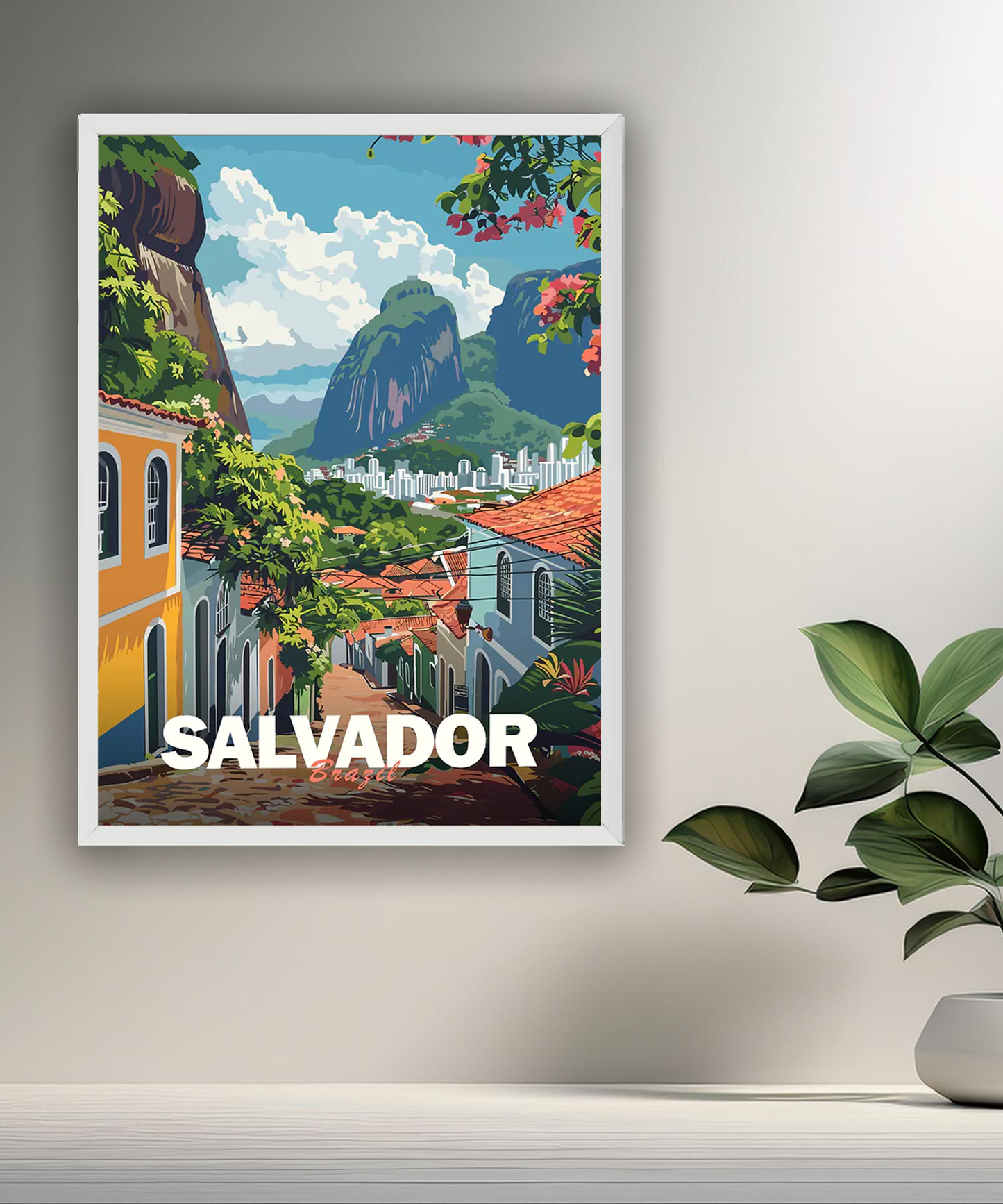 Cadre photo Salvador Brazil