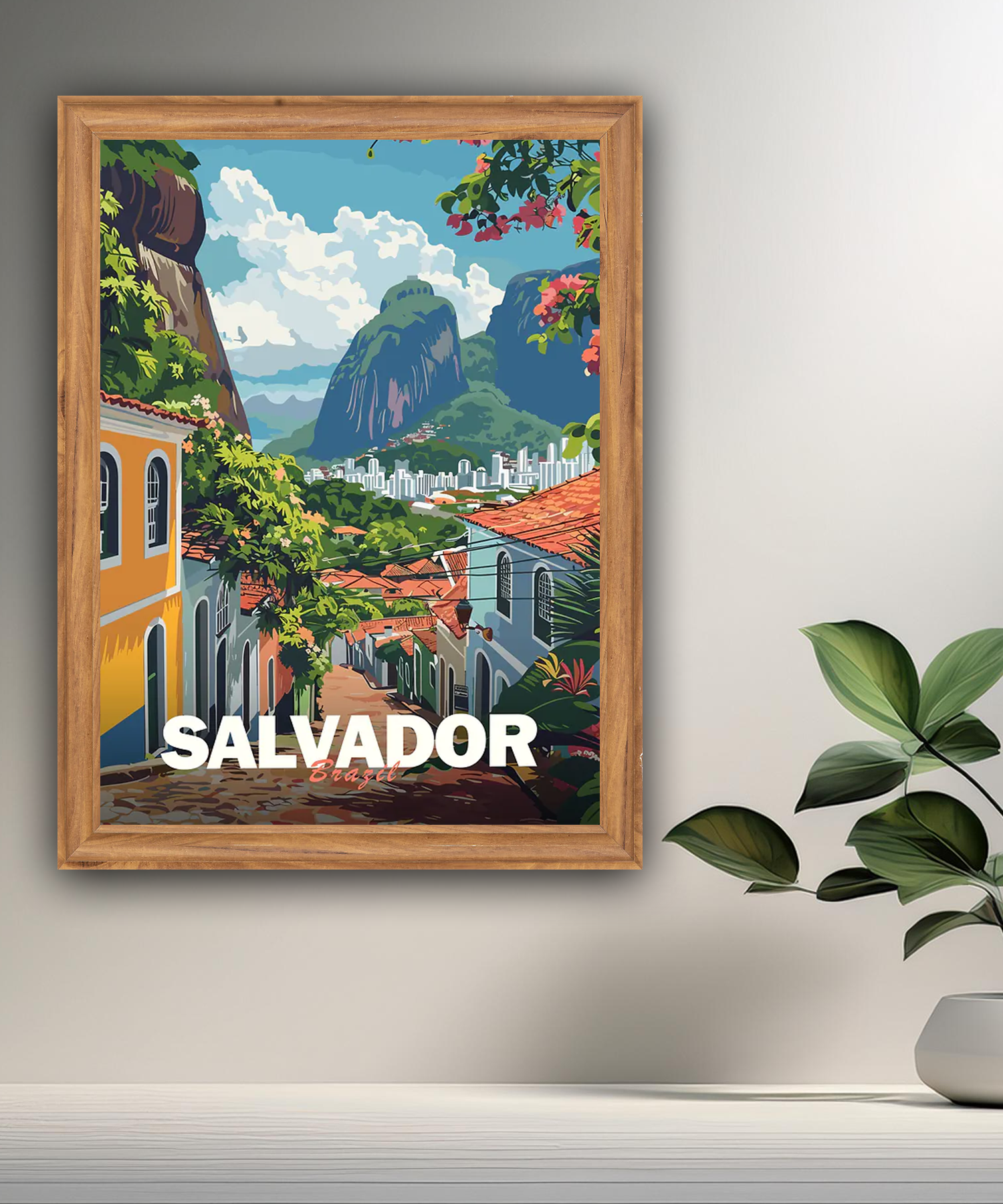 Cadre photo Salvador Brazil