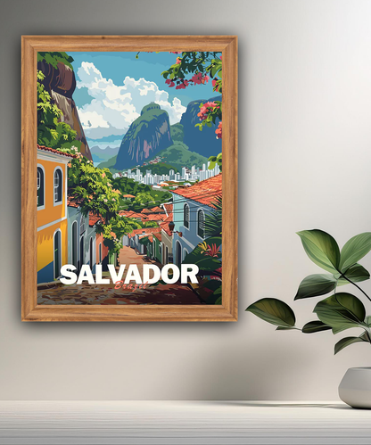 Cadre photo Salvador Brazil