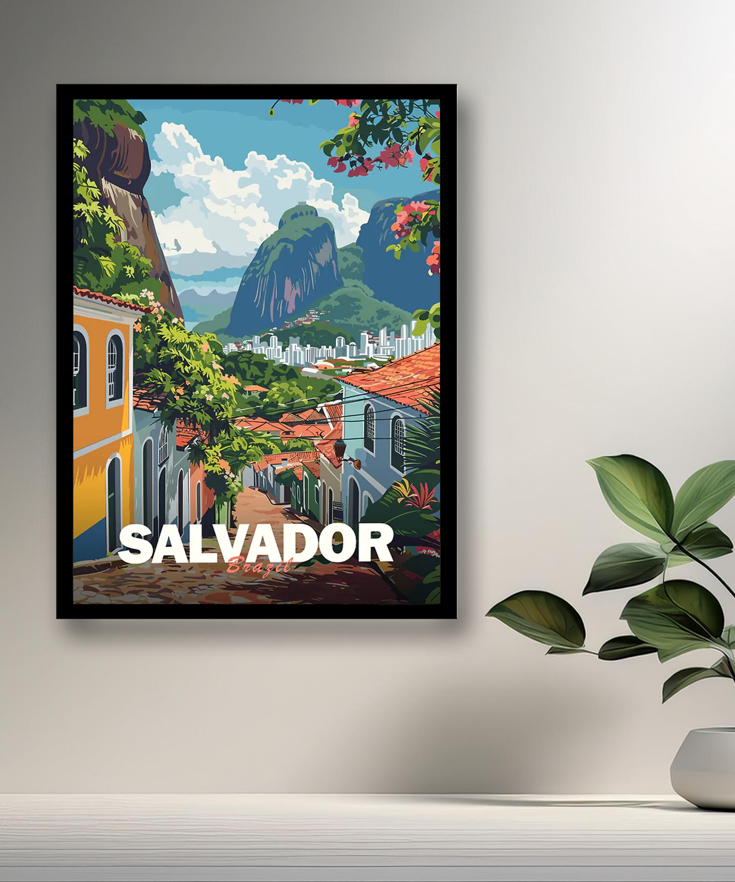 Cadre photo Salvador Brazil