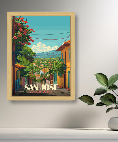Cadre photo San Jose Costa Rica