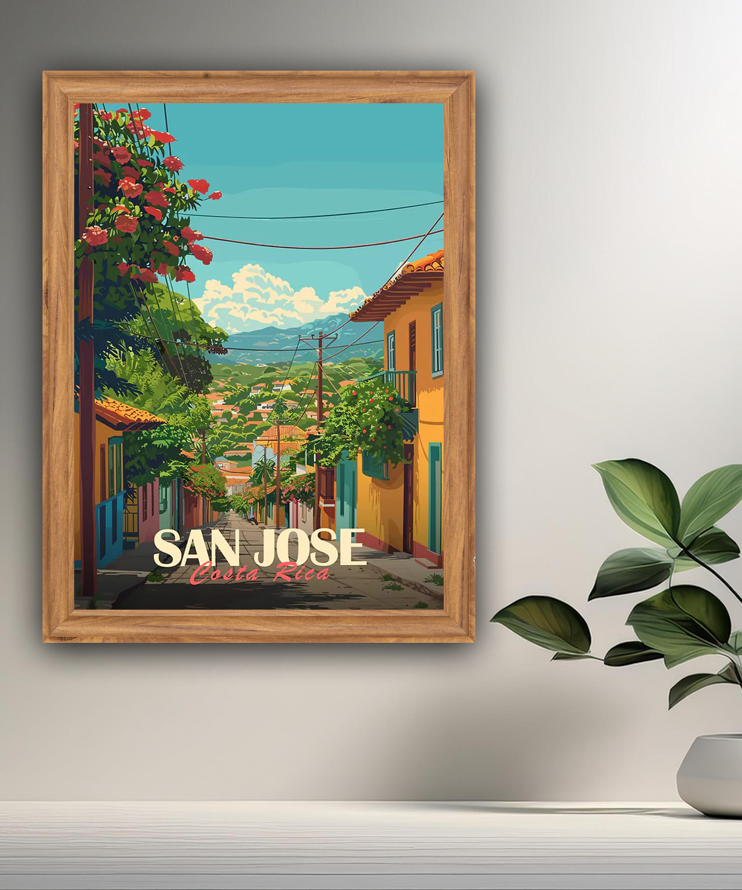 Cadre photo San Jose Costa Rica