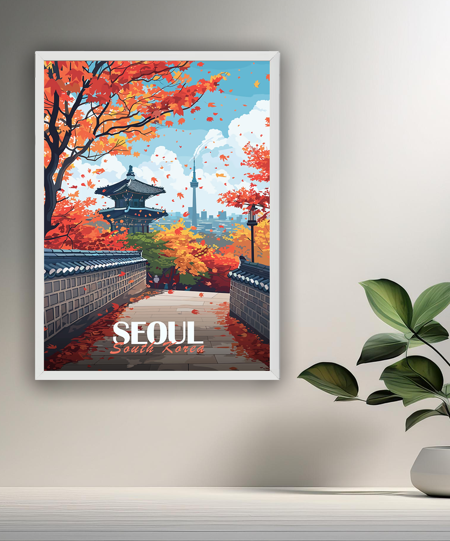 Cadre photo Seoul South Korea