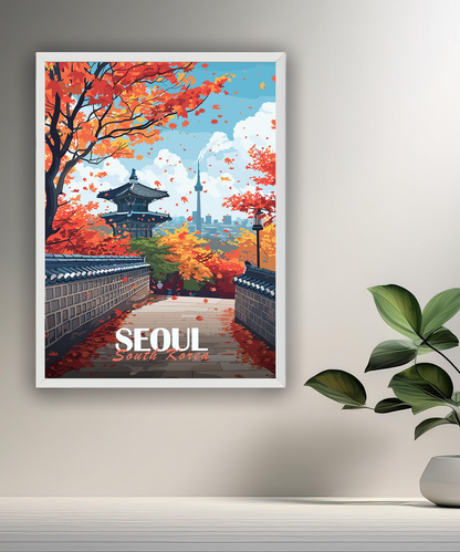 Cadre photo Seoul South Korea
