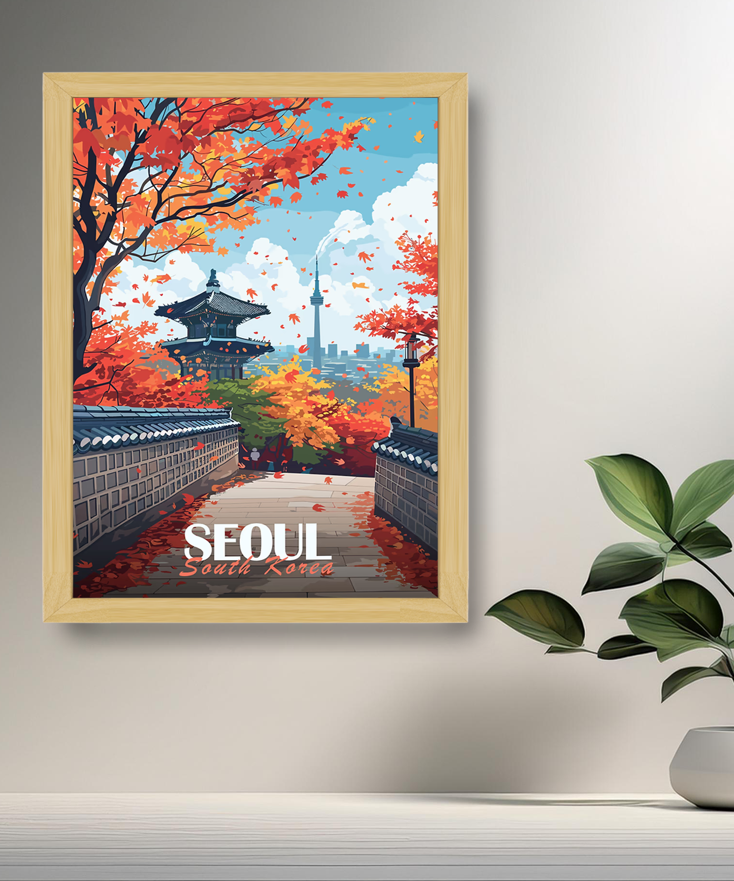 Cadre photo Seoul South Korea